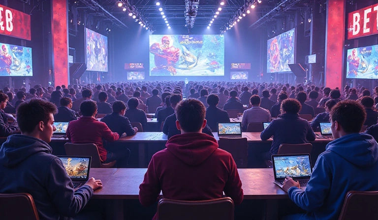Illustration d'un tournoi eSport