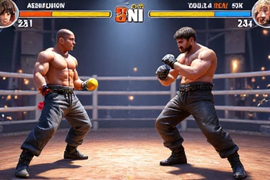 Aperçu du jeu de combat mobile