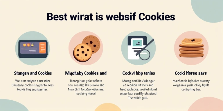 Différents types de cookies expliqués visuellement