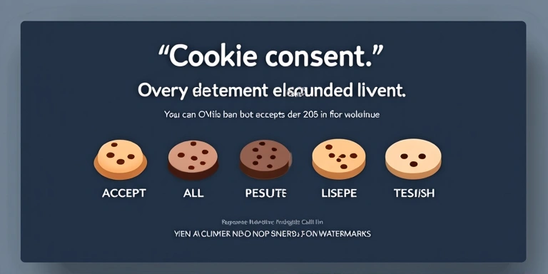 Interface de gestion des cookies